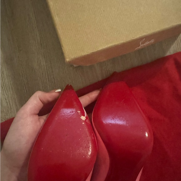 Christian Louboutin Vibrant Pink Heels - Picture 8 of 11